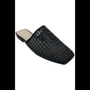 Franco Sarto Women's Tomika 2 Slip-On Woven Mules Black - Medium